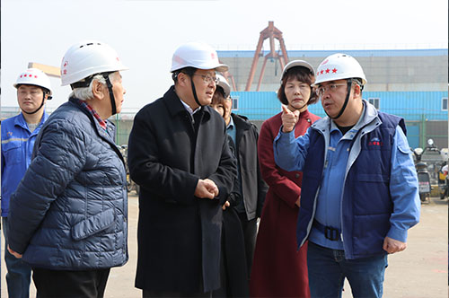 Ye Donghua, vice mayor of Taizhou City, visited Sanfu